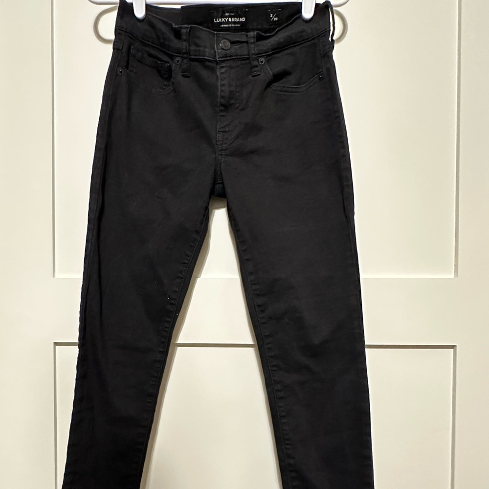 Lucky Brand Black Jeans Brooke Legging